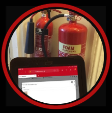 Using the firesmart app on a mobile device